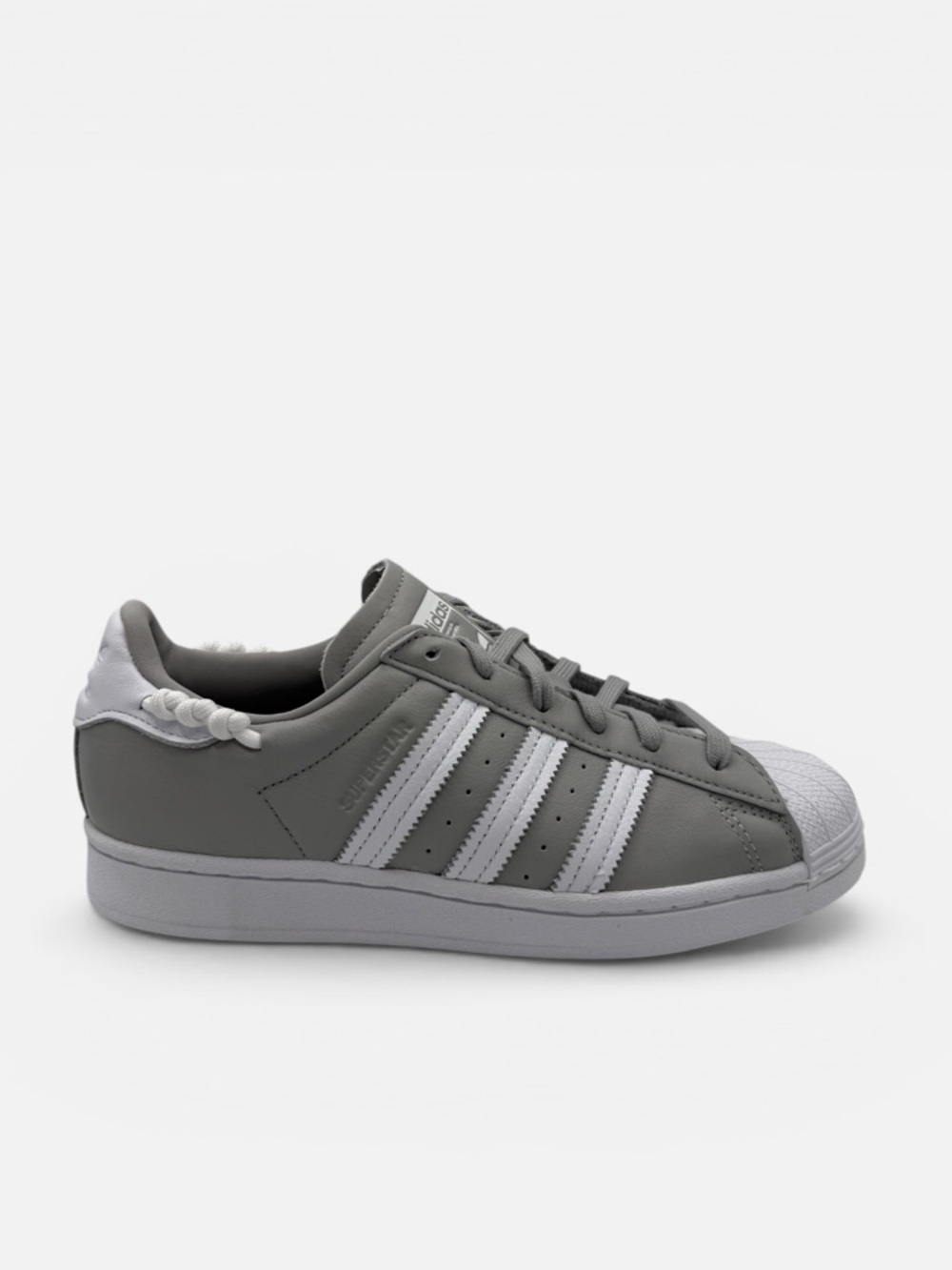 Adidas Superstar Women’s Sneakers - knotted rope grey/white